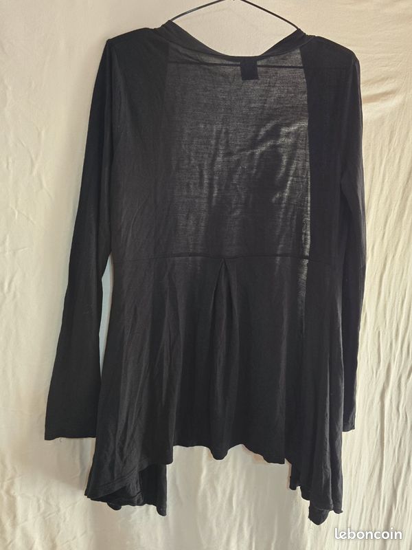Gilet Noir Camaïeu T: 1 (image 4)