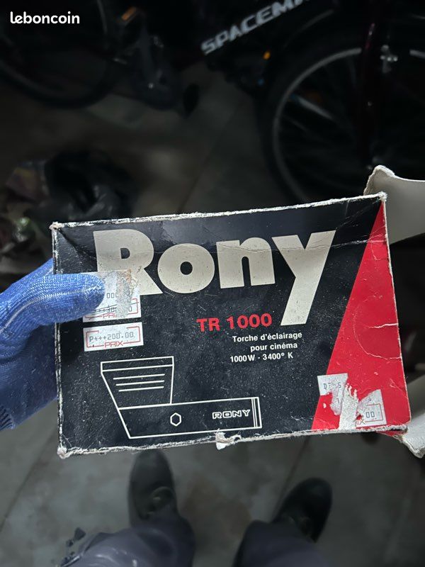 Torche d'éclairage vintage RONY TR 1000 - Cinéma / Photo (1000W) (image 1)