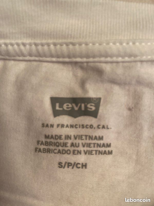 Tee shirt Lévis fille S (image 3)