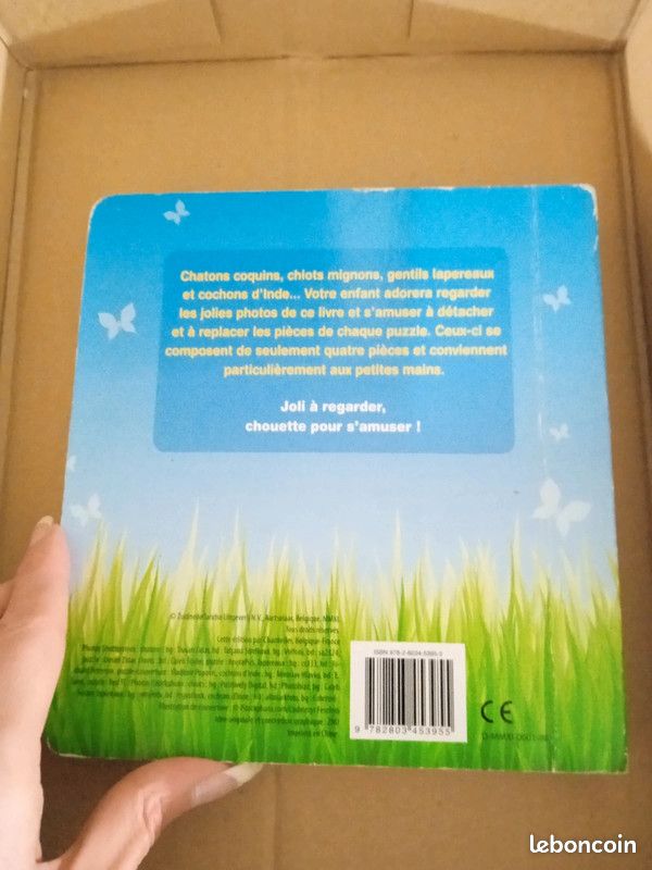 Livre Puzzle " Les gentils animaux " Collection Chantecler / Envoi possible (image 3)