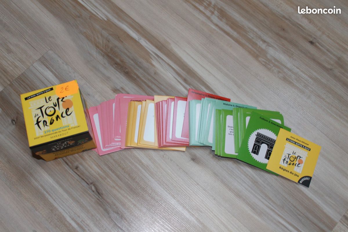 La mini boîte à quizz "Tour de France" (image 1)