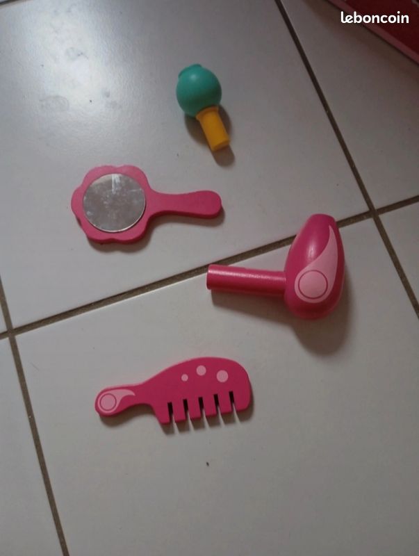 Coiffeuse rose enfant (image 5)