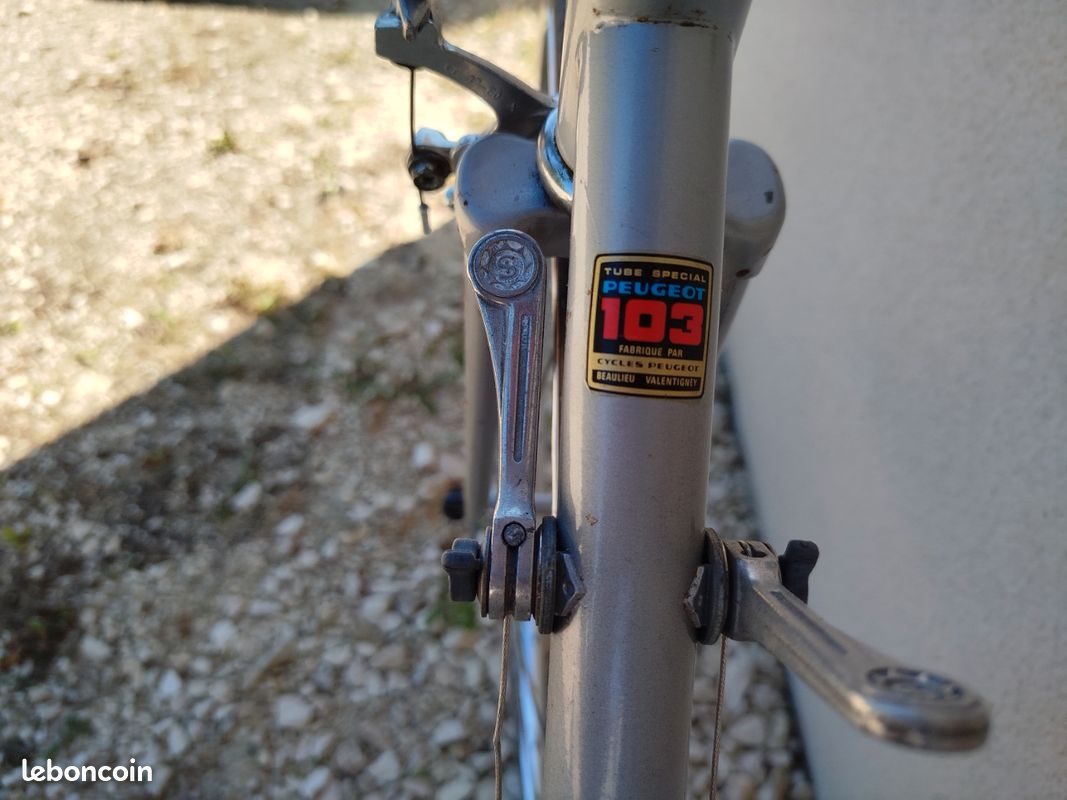 Vélo course vintage Peugeot ph10 (image 4)