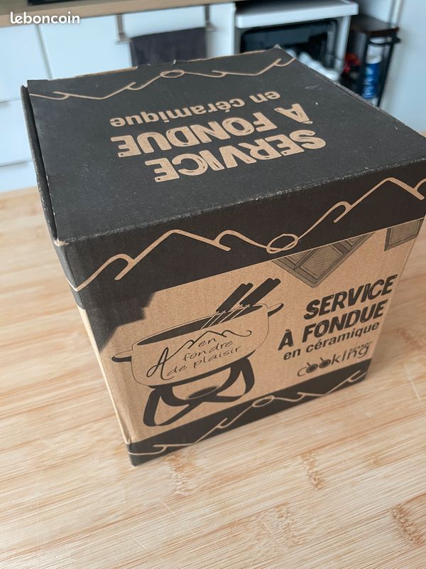 Service à fondue en céramique (image 4)