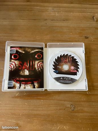 Jeu PS3 SAW - Version Française, Excellent état, Boîte Et Instructions Incluses - Genre Horreur-survie