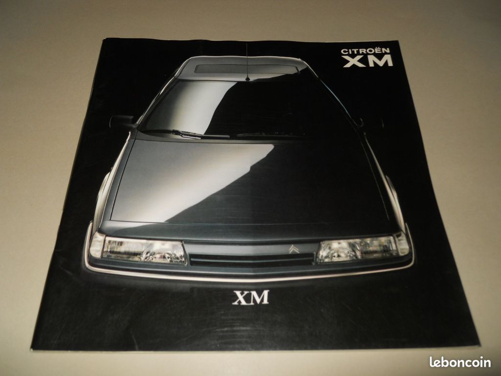 CITROEN XM 2x grandes brochures catalogues éditions 1989 et 1990 (image 2)