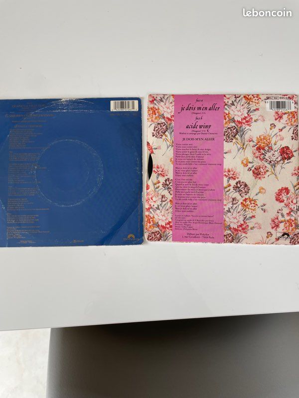 2 vinyles 45 tours (Niagara) (image 2)
