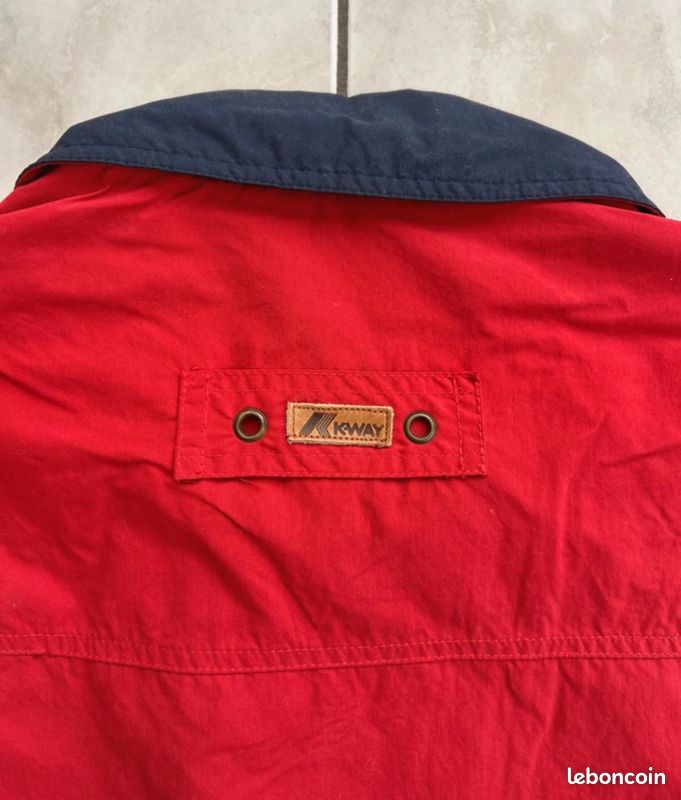 Veste Windbreaker Vintage Reebok Vintage années 90 Made in Malaysia Nylon Streetwear Homme