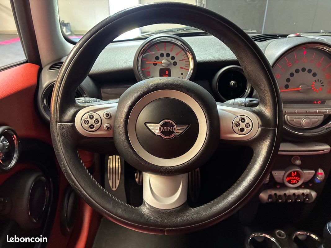 MINI MINI 1.6i - 170 Cooper S / INT CUIR ROUGE (image 15)