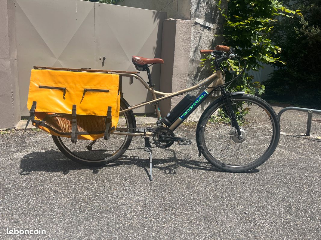 Electric Bike Kona Longtail Velo Cargo Longtail Kona Ute Electric