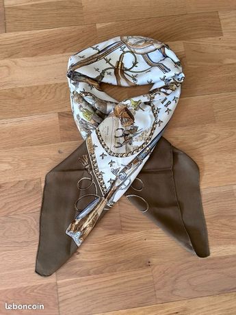 Tunique Hermès En Soie 100% - Taille L - Occasion En Excellent état - Pièce De Luxe