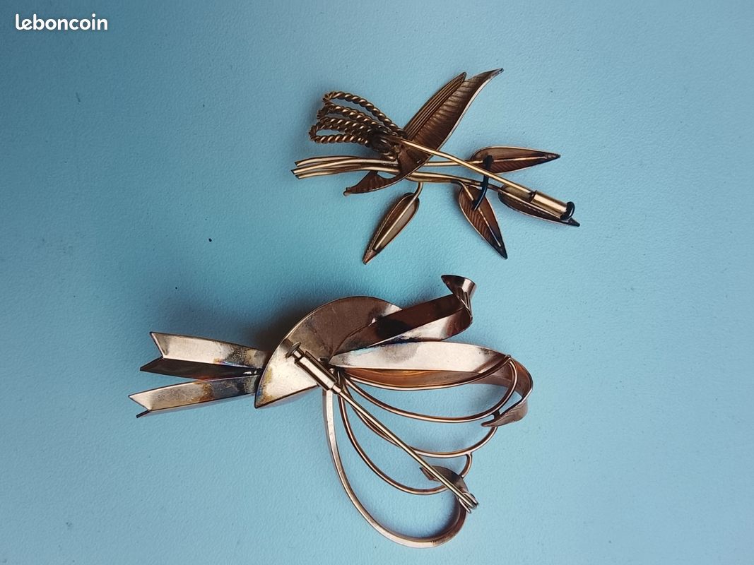 Broche ancienne 1950 métal doré (Gebraucht) in Thônex für CHF 6 - mit