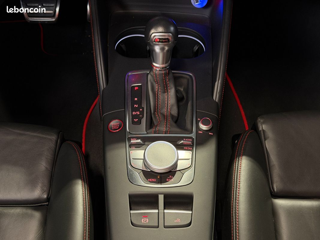 AUDI S3 CABRIOLET 2.0 TFSI 300cv QUATTRO S-Tronic 6 / BO / GRIS NARDO / CARPLAY / ENTRETIEN COMPLET (image 21)