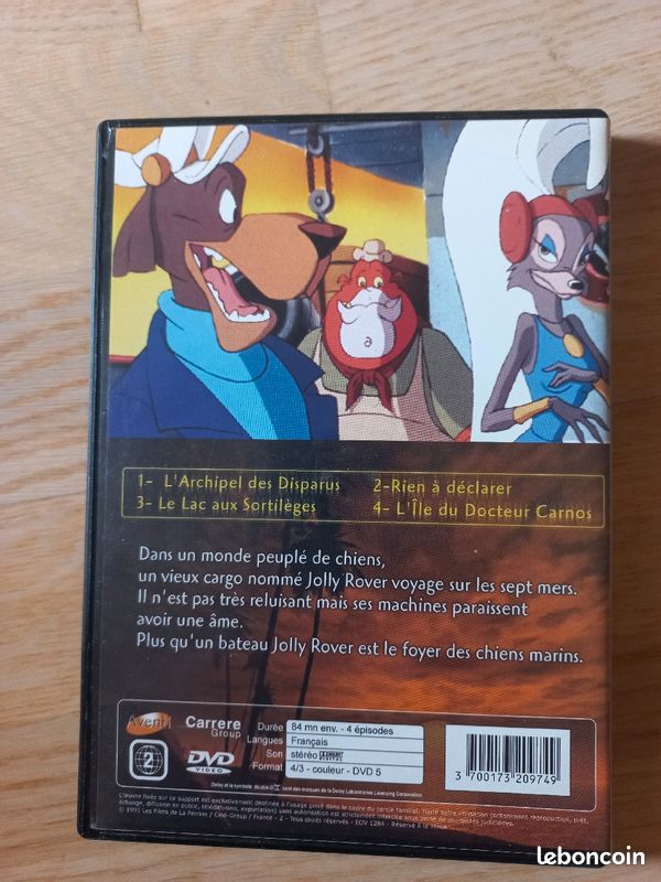 DVD Les tribulations du Cabotin (Sea Dogs) (image 2)
