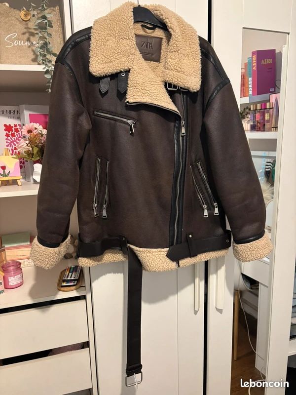 Veste aviateur zara 34/XS (image 1)