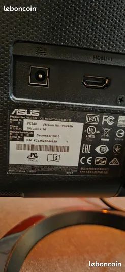 Écran 24" VX248 (image 3)