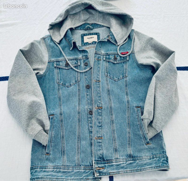 Veste en jean Pull Bear (ado) Vêtements