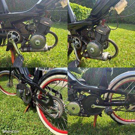 Mobylette motobecane serie 40 T custom Motos