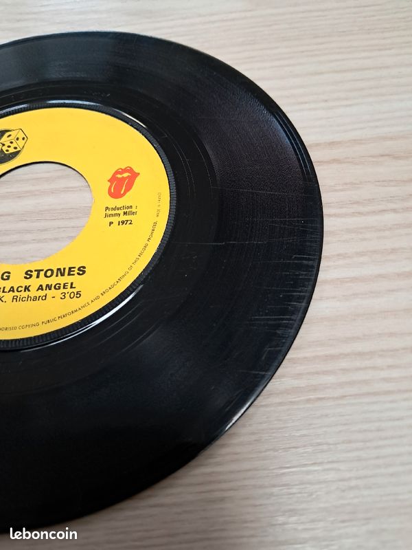 Disque vinyl 45 tours ROLLING STONES (image 4)