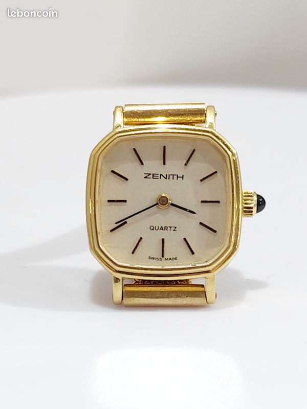 Montre Zenith Vintage à Quartz Avec Date - Occasion - Pour Homme - À Voir En Description