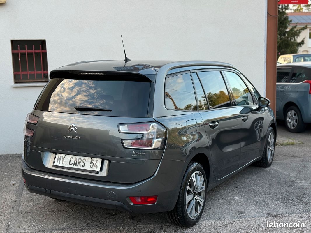 GARANTIE 12 MOIS CITROËN C4 Grand Picasso II 2.0 BlueHDi 150 cv 7 PLACES/Sieges chauffants/Bluetooth/Jantes 16/S&S (image 2)