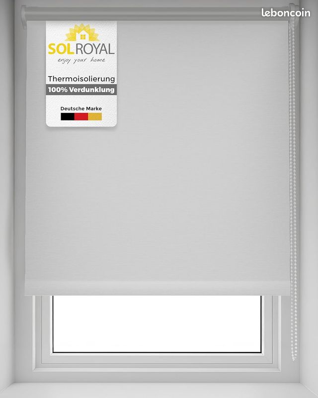 Store lot de 2 blanc Sol Royal THERMOROLLO SolReflect T24 45x160cm (image 1)