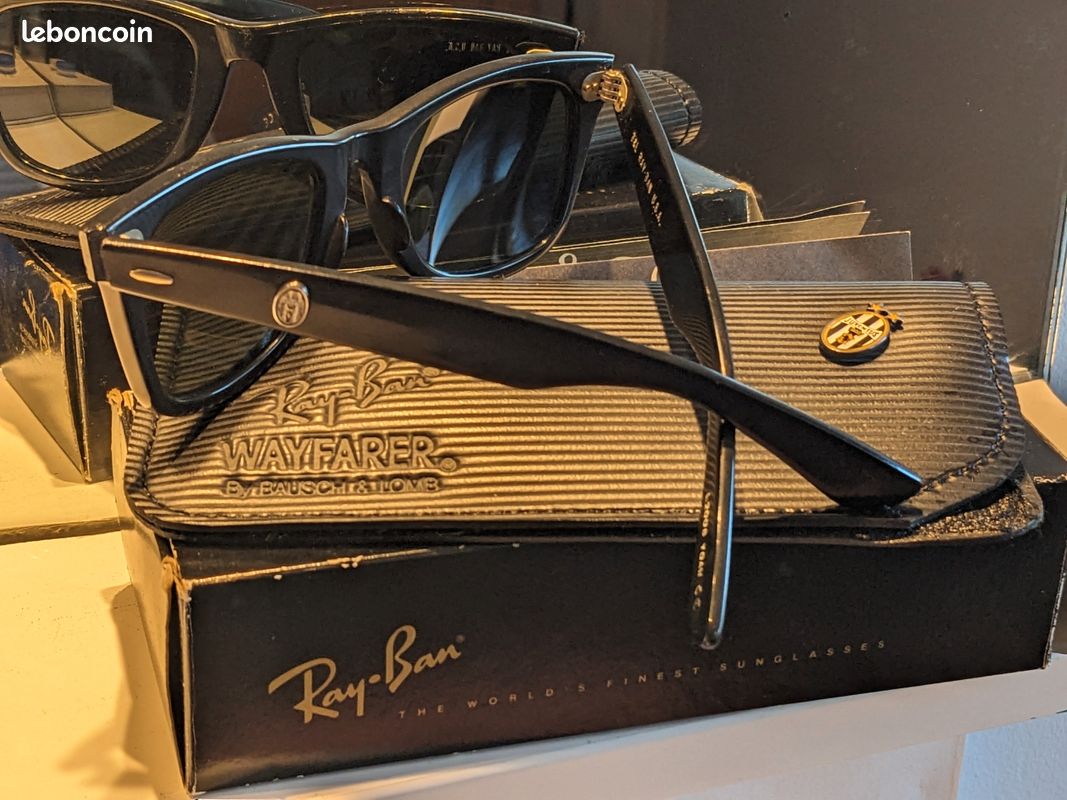 Lunettes de soleil Ray Ban wayfarer Juventus USA Bausch & Lomb (image 15)