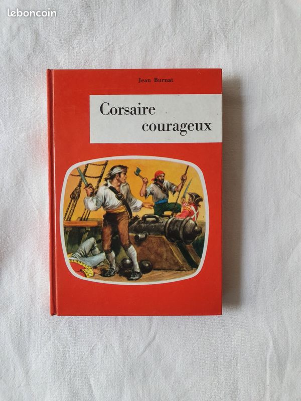 Livre Corsaire courageux Jean Burnat O.D.E.J. 1960 (image 2)