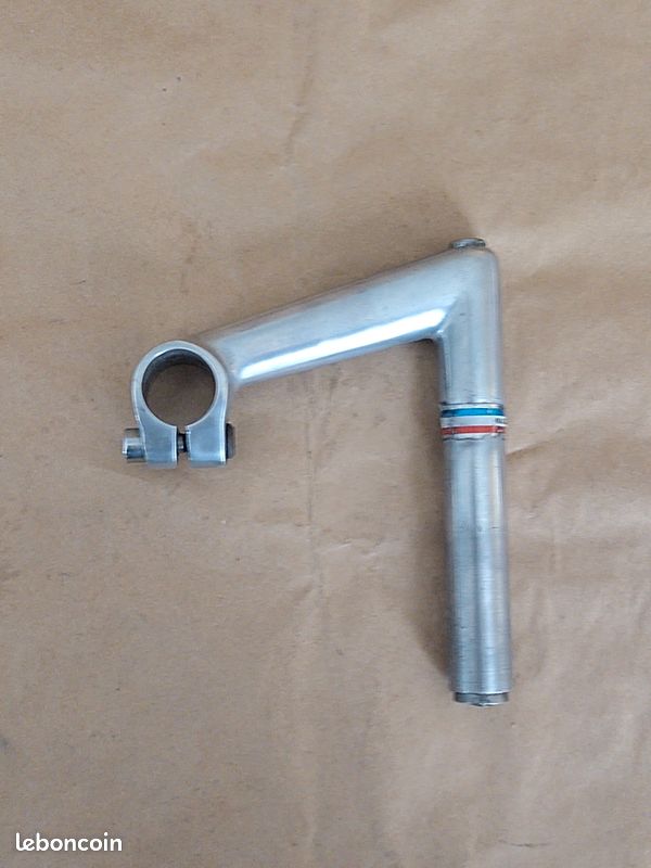 ANCIEN GUIDON/POTENCE VÉLO De Course TIGRA 1930/40 Aluminium Pour Vélo Ancien