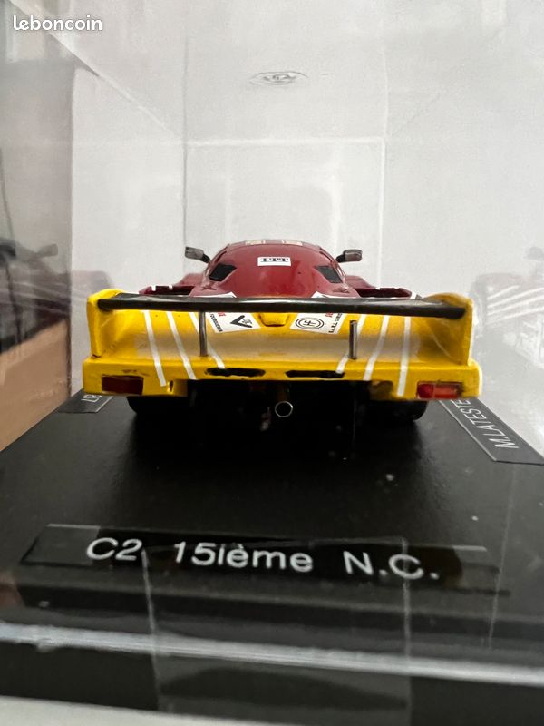 Miniature Citroen Traction 1/43 Norev 15CV Chapron Presidentielle 1968 Mit Figur Charles De