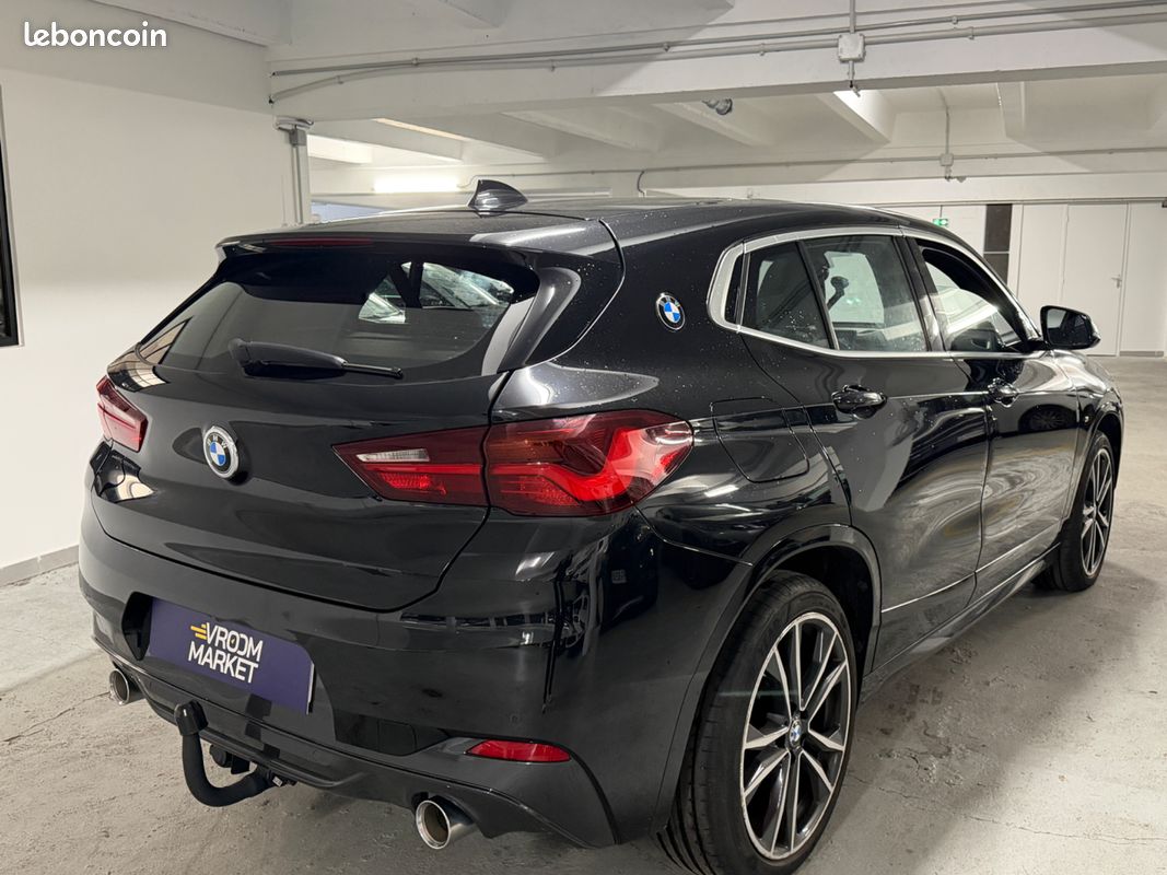 BMW X2 2.0 D 150ch M Sport - Suivi complet - Full options - CarPlay- Lumière d'ambiance - Siège chauffant - Toit ouvrant- Hayon éléctrique (image 5)