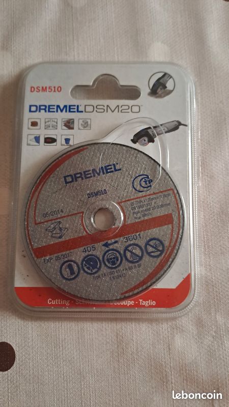 2 pack disque DREMEL a tronconné 2 x 3 pièces neuf emballé de 77 mm de diametre (image 4)