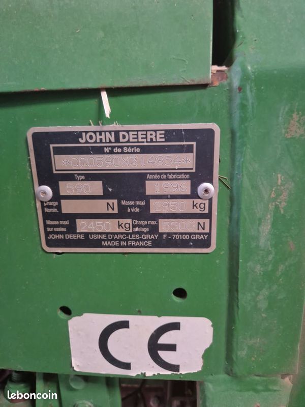 John Deere 590 (image 8)