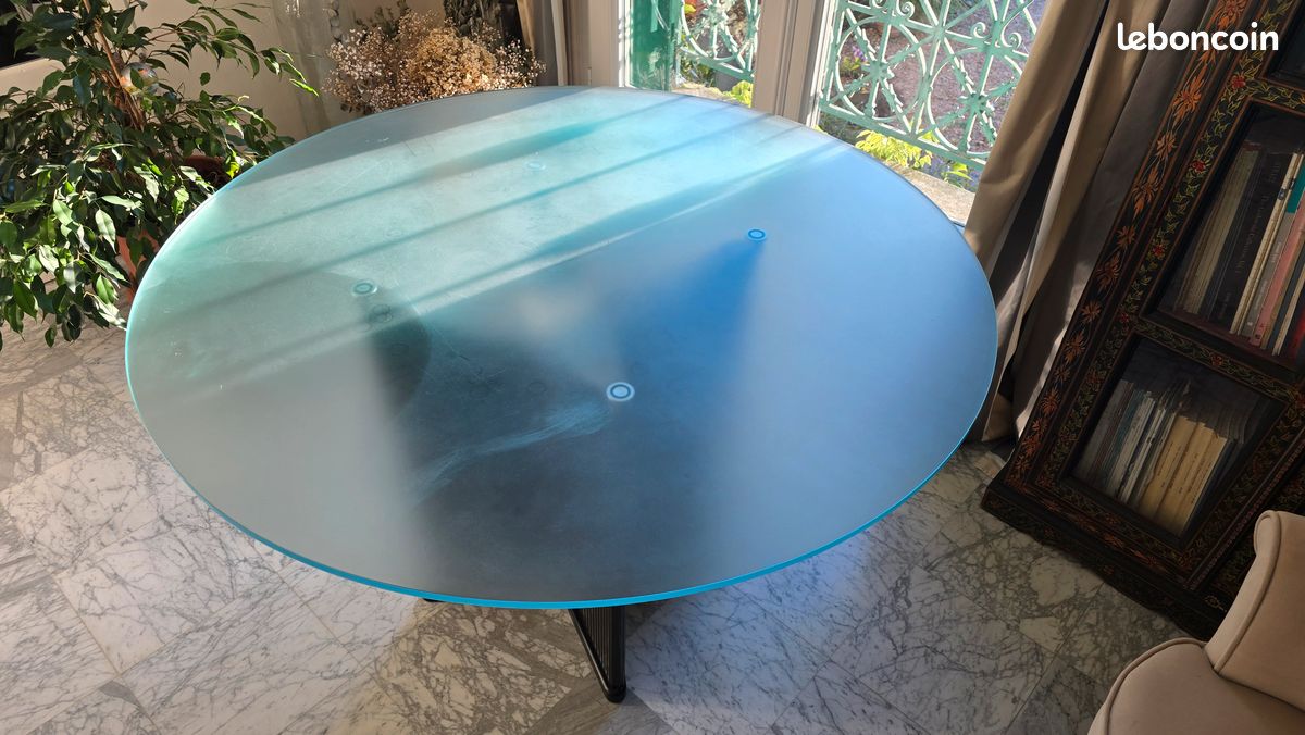 Table ronde en verre (image 4)