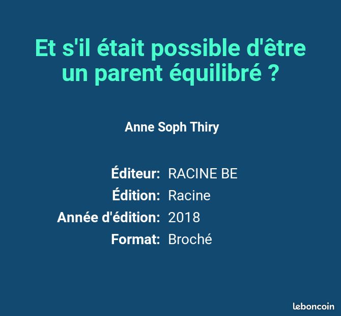 Et s'il était possible d'être un parent équilibré ? - Anne Soph Thiry (image 2)