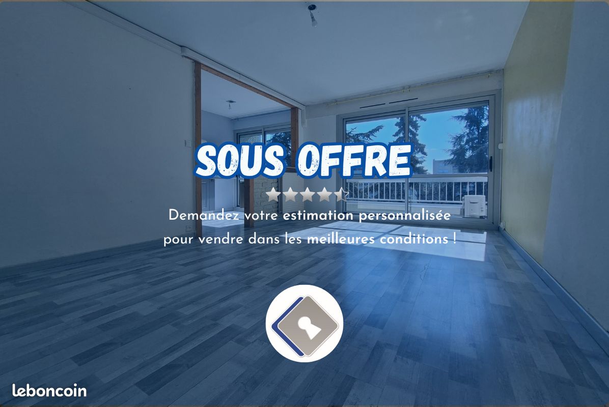 Appartement 3 pièces 65 m² · à Cournon-d'Auvergne · 65 m² · 132 000 €