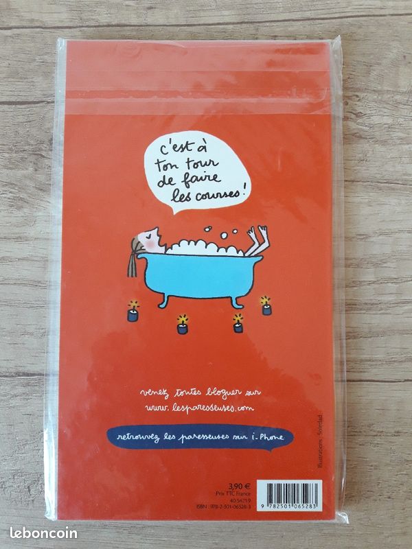 Carnet neuf shopping "Les paresseuses" (image 3)