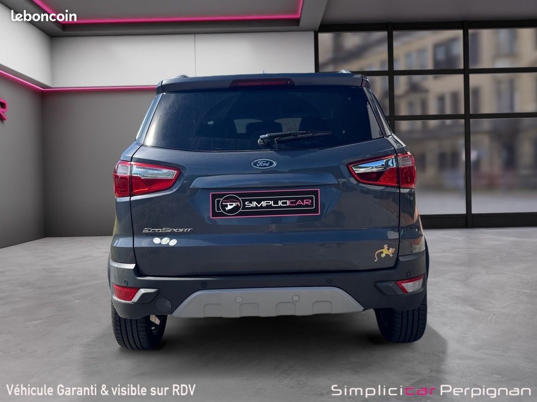 FORD ECOSPORT 1.5 TDCi 95 FAP Titanium radar de recul climatisation garantie 12 mois (image 7)