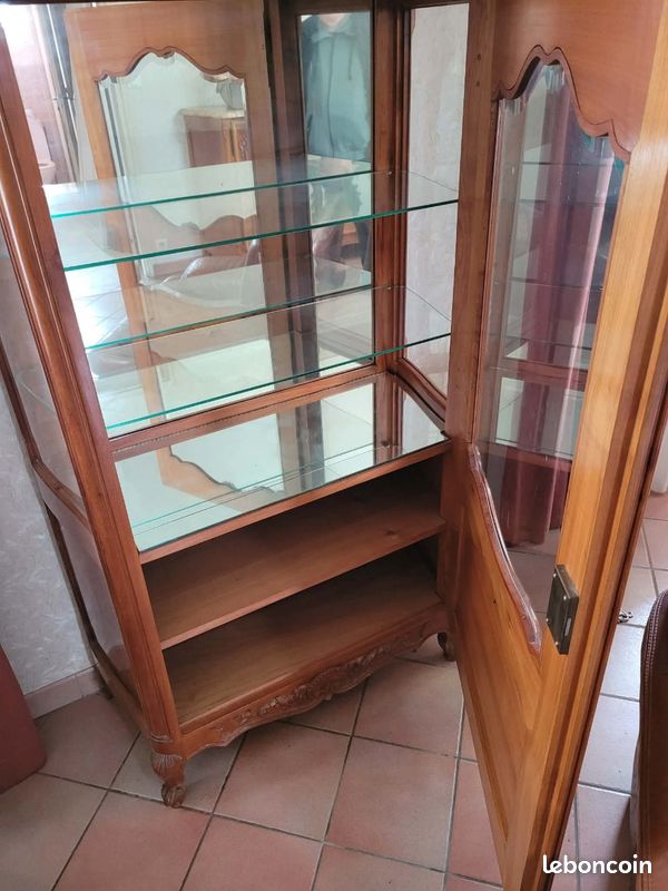 Meuble vitrine ancienne (image 1)