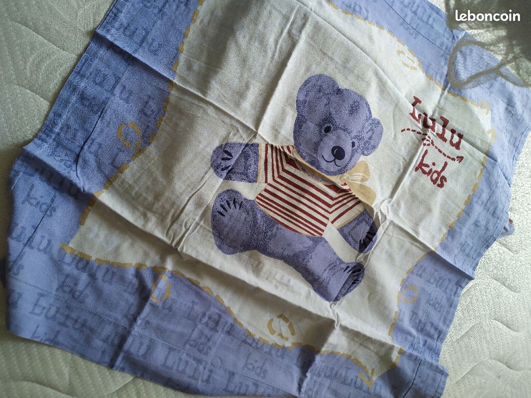 Housse de couette une personne enfant lulu castagnette (image 2)