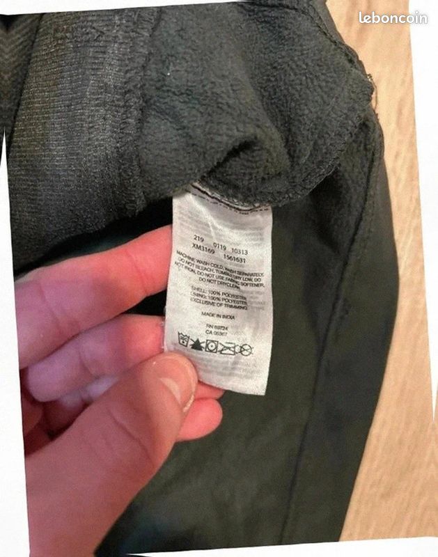 Veste grise Columbia manteau ski hiver taille M chaud confortable polaire état parfait (image 12)