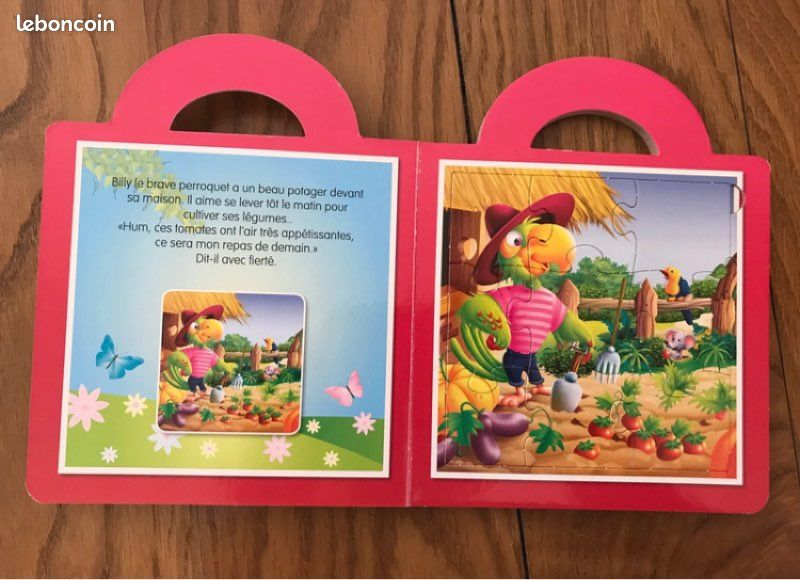 Livre 4 puzzles Billy le brave perroquet (image 3)