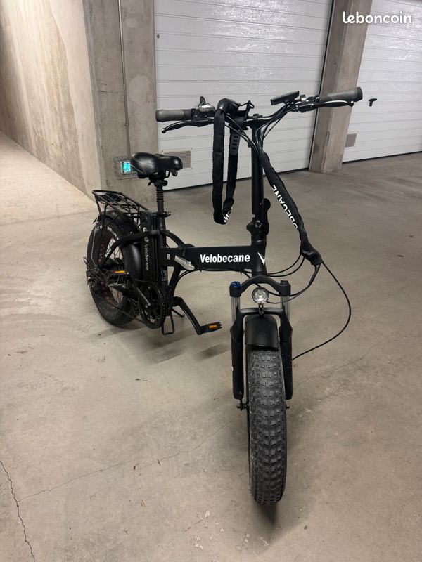 électrique Pliable Debrider Velo Electrique Velobecane Vélo