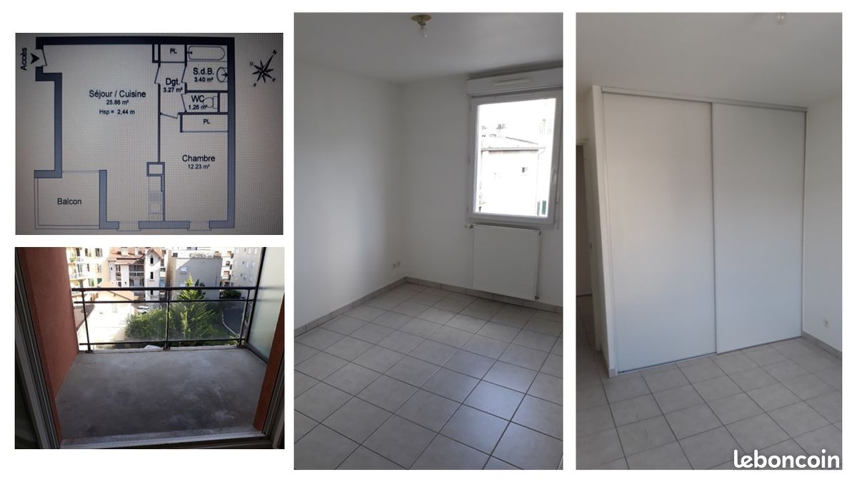 Appartement a louer annemasse - 2 pièce(s) - 46 m2 - Surfyn