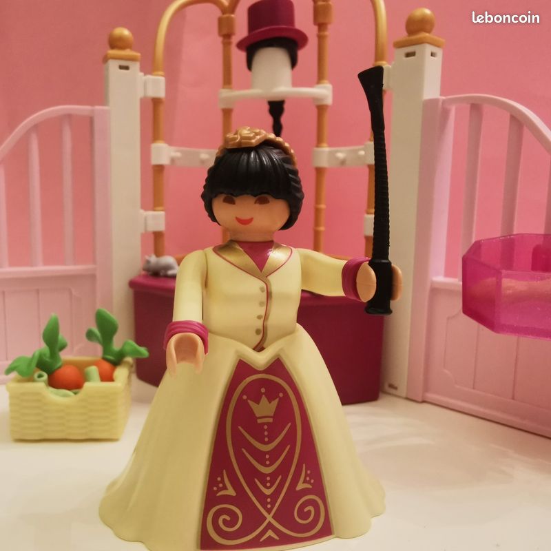 Playmobil Princess 6855 - Ecurie avec cheval à coiffer et princesse (image 6)