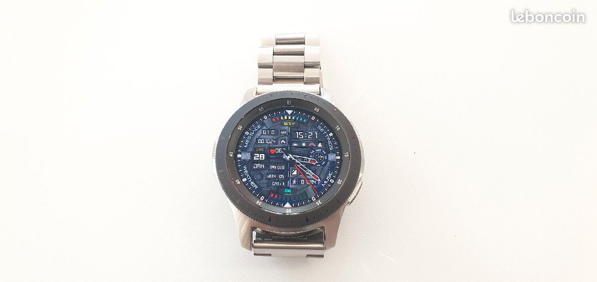 Galaxy Watch 46mm Samsung avec bracelet métal (image 1)