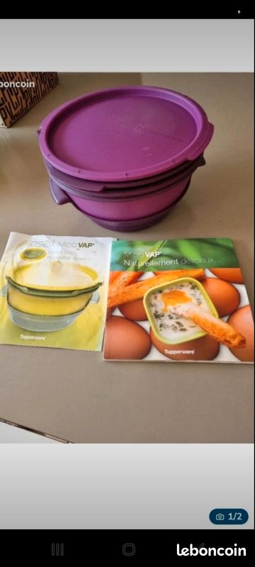 Micro vap tupperware - Arts de la table