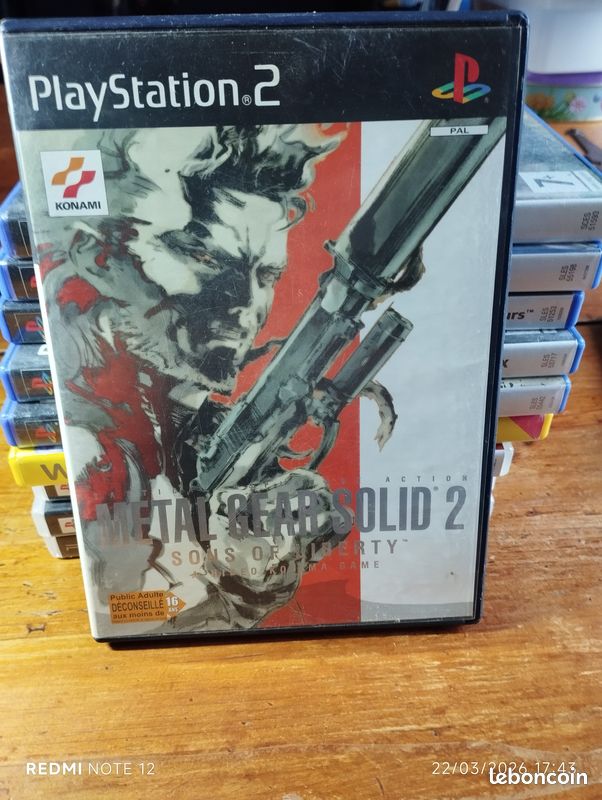 Metal gear solid 2 sons of liberty ps2 (image 1)