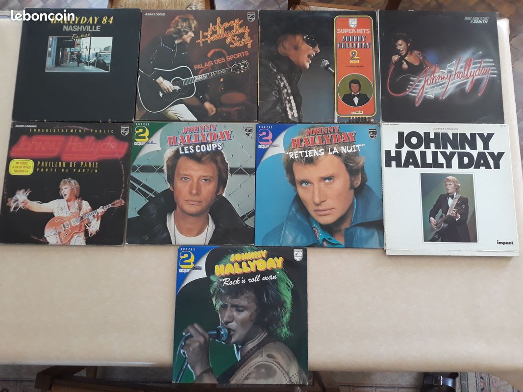 Vinyles Johnny Hallyday (image 1)