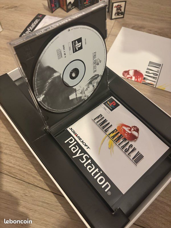 PlayStation 1 – Coffret Collector Final Fantasy VIII (boîte Seulement, Vide)